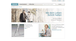 Desktop Screenshot of fussheberschwaeche.de